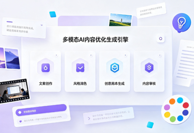 维西傈僳族自治县AI智能内容优化创新 多模态生成技术丰富数字内容创作生态